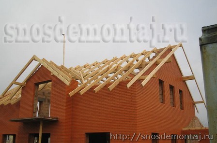 строительство крыши